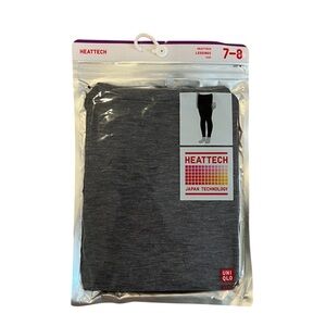 UNIQLO Kids Gray HEATTECH Leggings